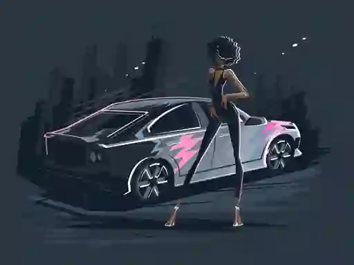 Lojë Old and New Cars Coloring në internet