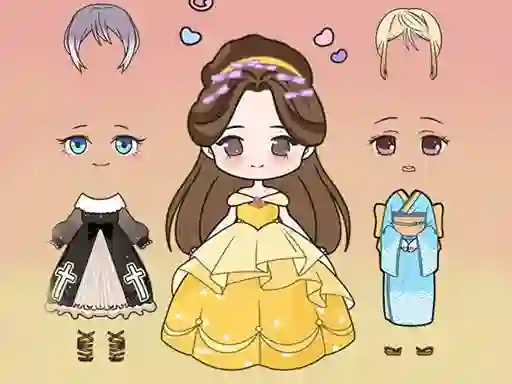 Lojë Vivi Doll Dress Up në internet