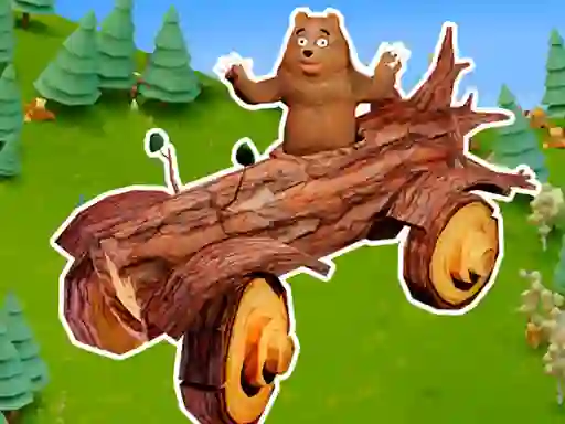 Lojë Bear vs Humans në internet