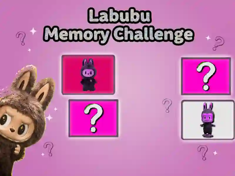Lojë Labubu Memory Challenge në internet