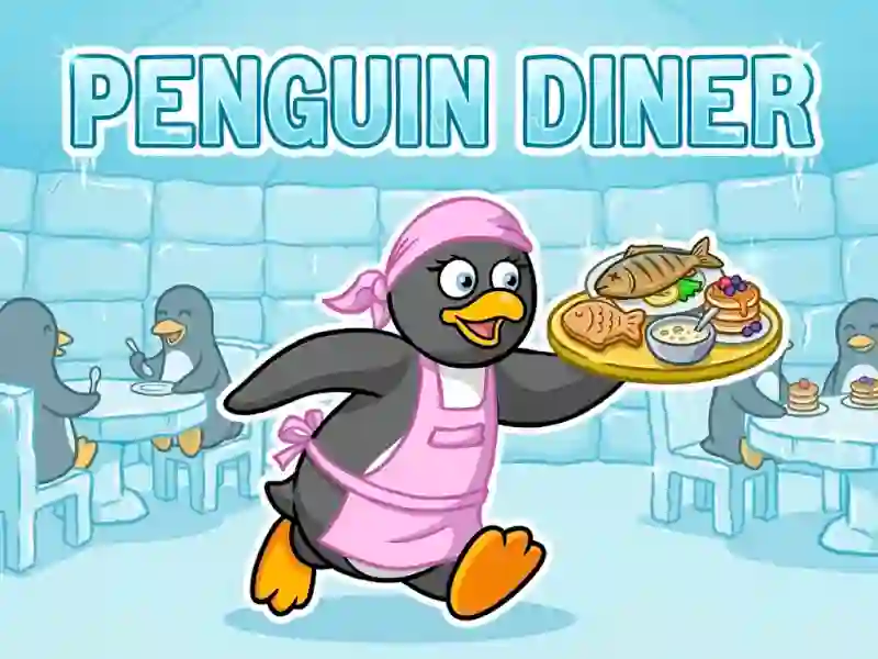 Lojë Penguin Diner në internet