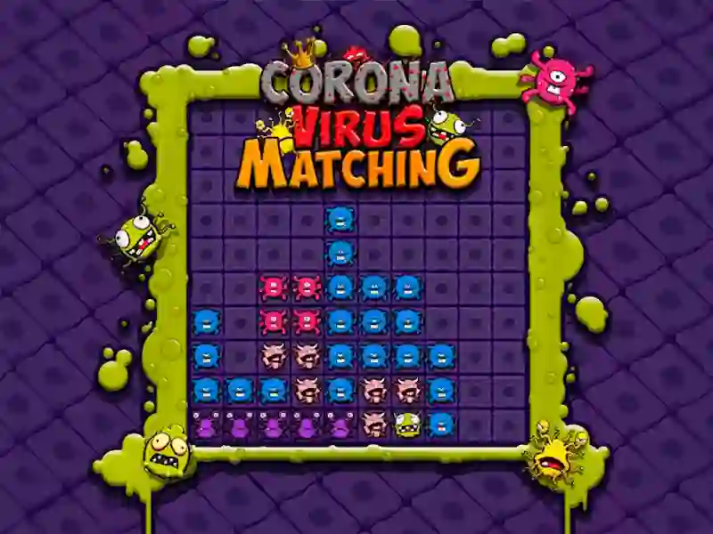 Lojë Corona Virus Matching në internet