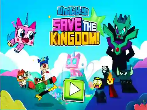 Lojë Unikitty Saves the Kingdom në internet