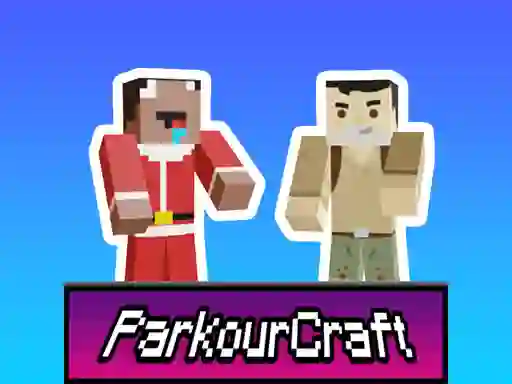 Lojë Parkour Craft Noob Steve në internet