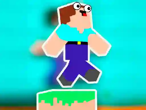 Lojë Noob Parkour 3D në internet