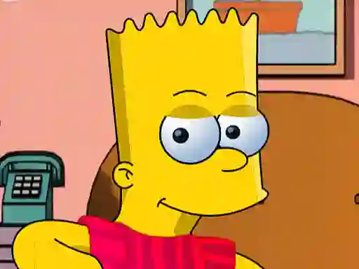 Lojë Bart Simpson Dress Up në internet