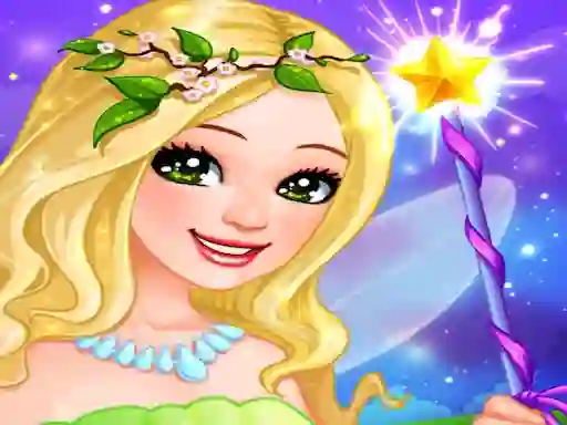 Lojë Little Fairy Dress Up Game në internet