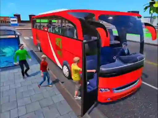 Lojë Coach Bus Driving 3D në internet