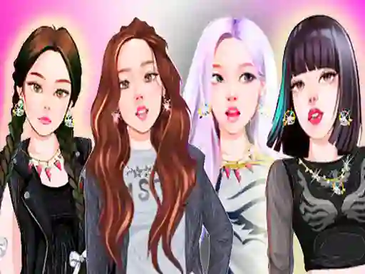 Lojë BlackPink Dress Up në internet
