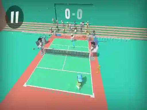 Lojë Funny swipe Tennis në internet