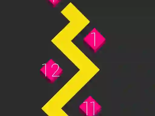 Lojë Zig Zag Switch Color në internet