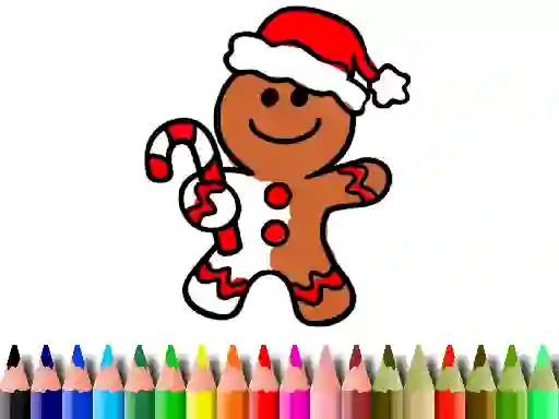Lojë Back To School: Christmas Cookies Coloring në internet