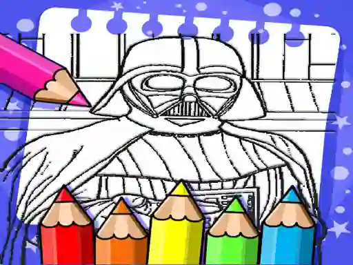 Lojë Darth Vader Coloring Book në internet