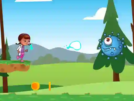 Lojë Doc Mcstuffins Endless Runner Girl në internet