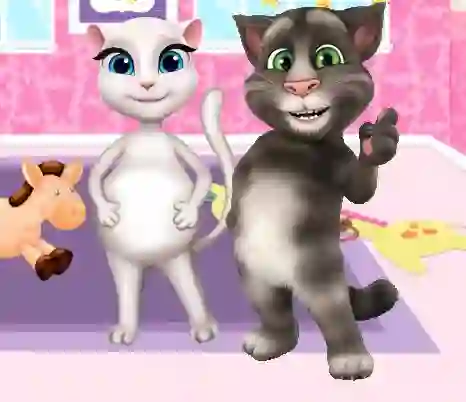 Lojë Preganat Kitty Room Decor në internet