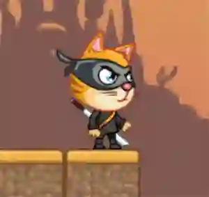 Lojë Ninja Cat Exploit në internet