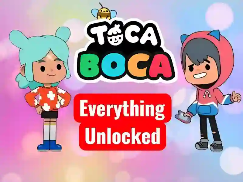 Lojë Toca Boca Everything Unlocked në internet