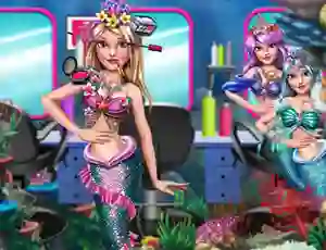 Lojë Mermaid Princess Beauty Salon në internet