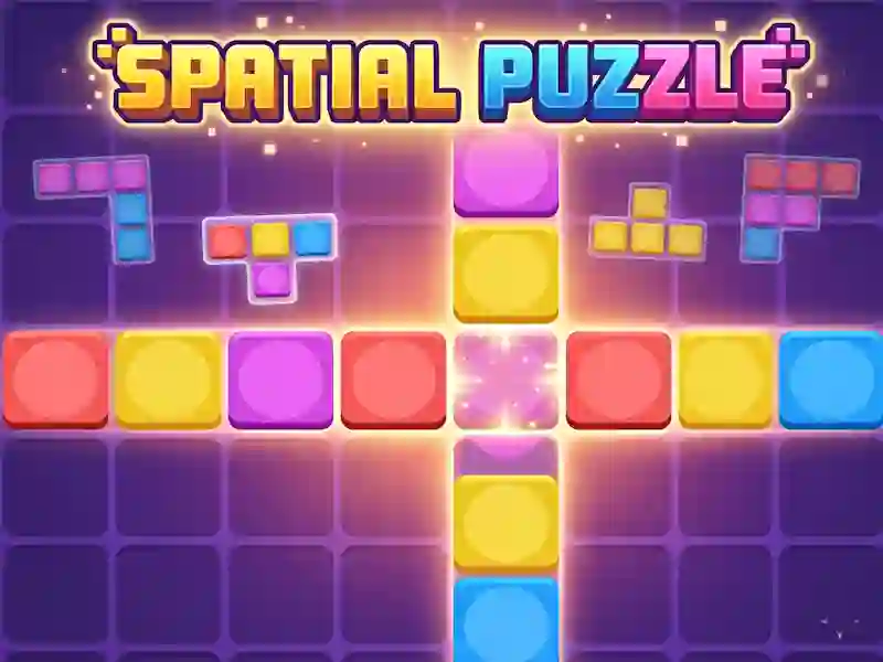 Lojë Spatial puzzle në internet