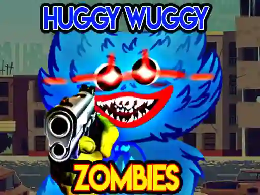 Lojë Huggy Wuggy vs Zombies në internet