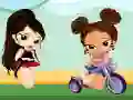 Lojë Bratz Babyz: Mall Crawl në internet