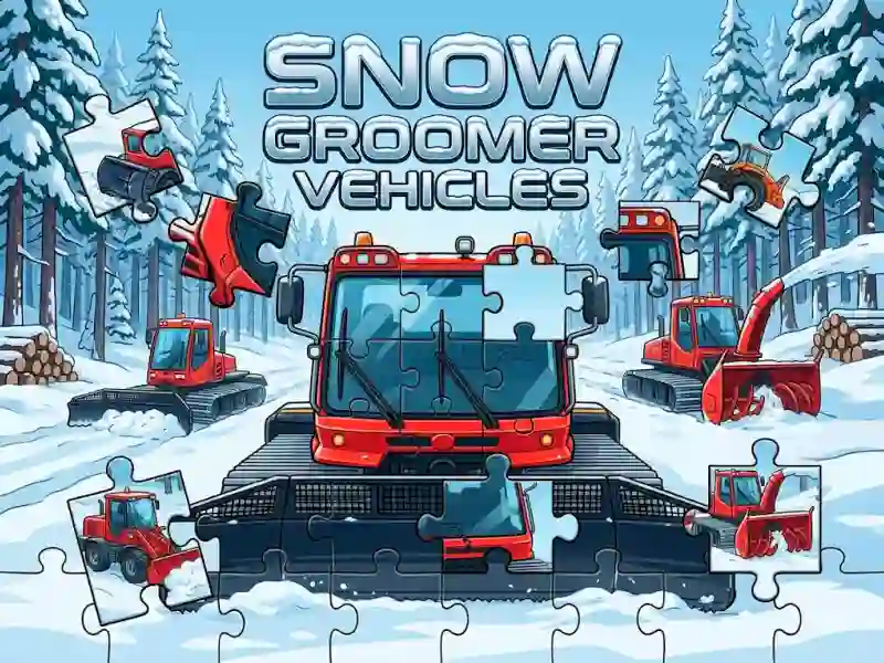 Lojë Snow Groomer Vehicles në internet