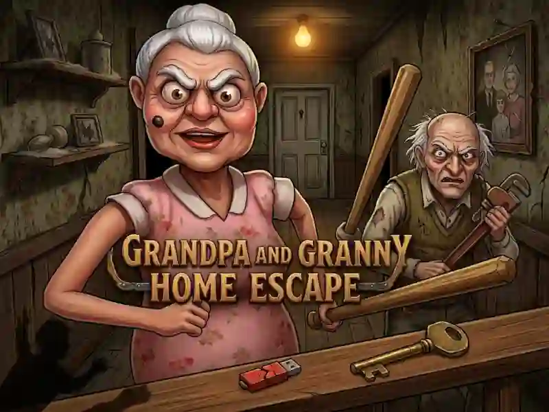 Lojë Grandpa And Granny Home Escape në internet