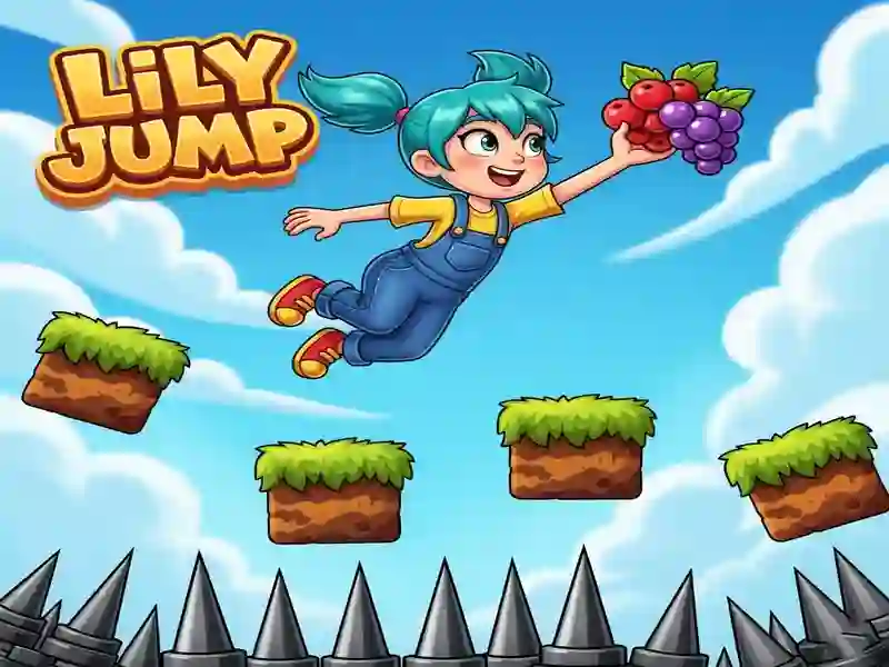 Lojë Lily Jump në internet