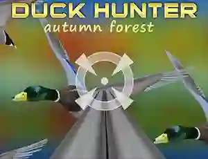 Lojë Duck Hunter Autumn forest në internet