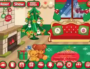 Lojë Christmasroom Decoration në internet