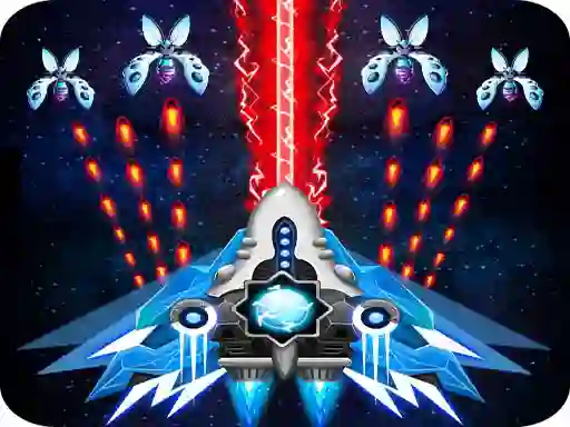 Lojë 2D Space Shooter në internet