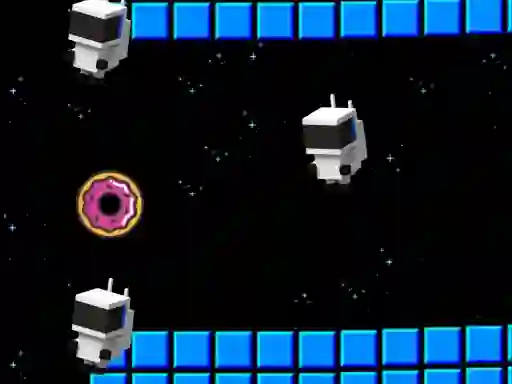 Lojë Space Donut në internet