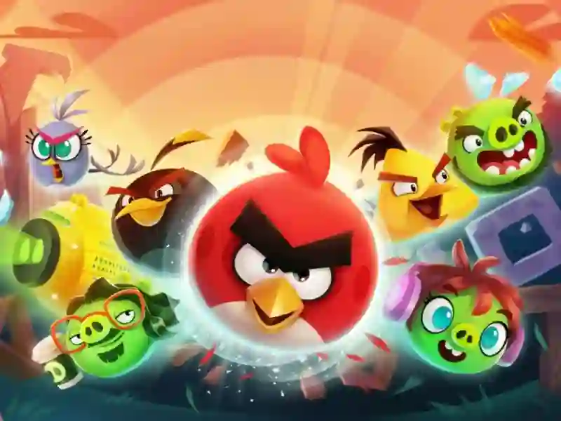 Lojë Angry Birds Mad Jumps në internet