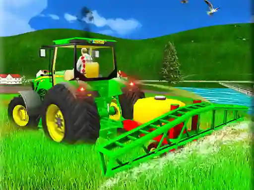Lojë Indian Tractor Farm Simulator në internet