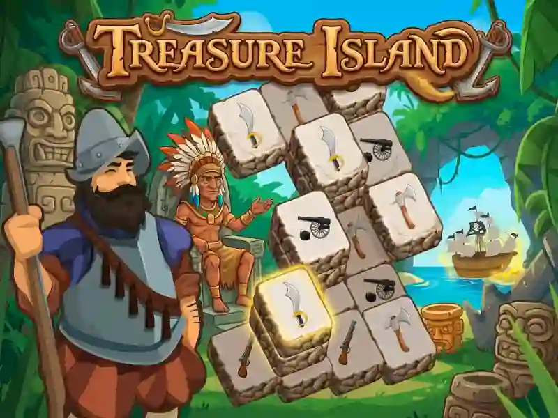 Lojë Treasure Island në internet