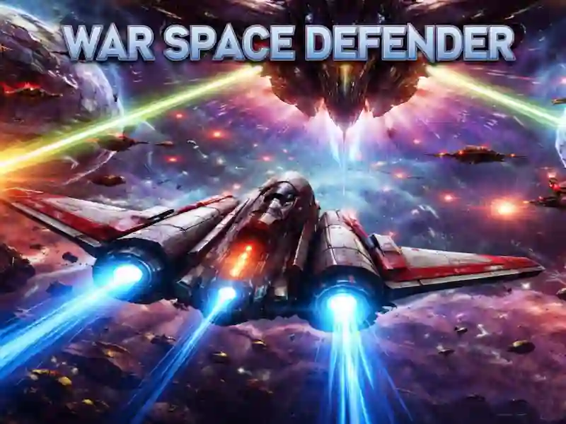Lojë War Space Defender në internet