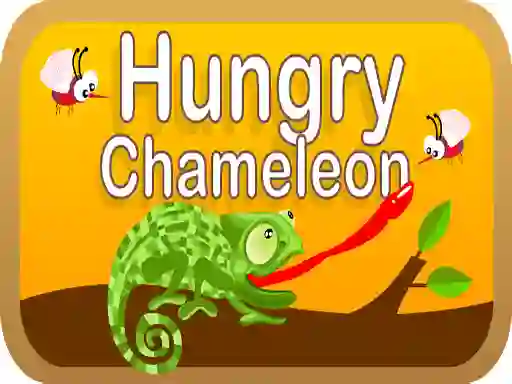 Lojë Hungry Chameleon në internet