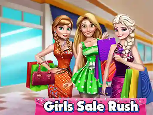 Lojë Girls Sale Rush në internet