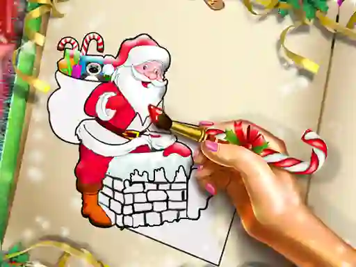Lojë Santa Christmas Coloring në internet