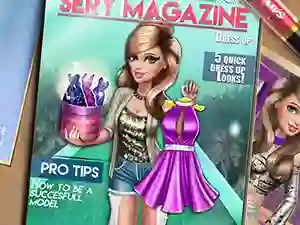 Lojë Sery Magazine Dress Up në internet