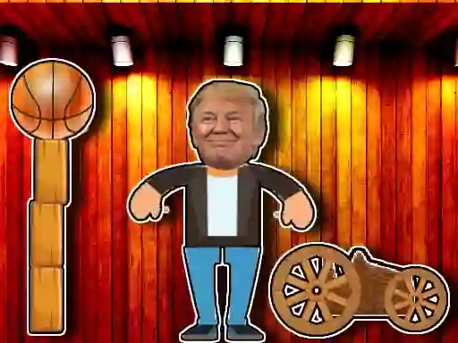 Lojë Trump Ragdoll në internet
