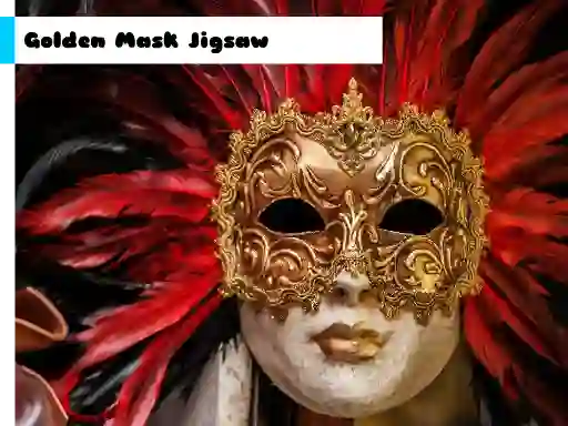 Lojë Golden Mask Jigsaw në internet
