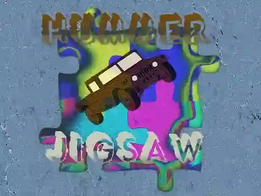 Lojë Hummer Jigsaw në internet