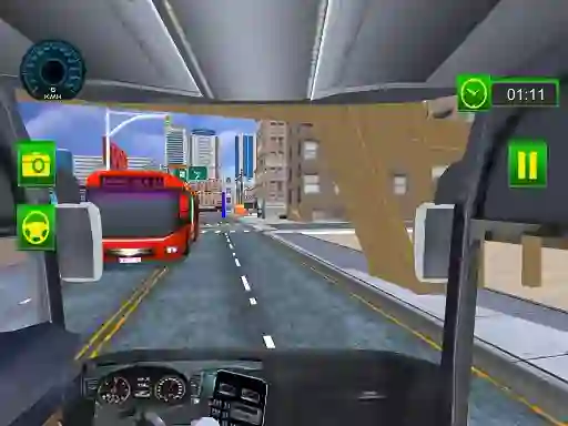 Lojë Driving Service Passenger Bus Transport në internet