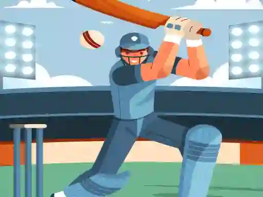 Lojë Pong Cricket në internet