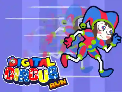 Lojë Digital Circus Run në internet