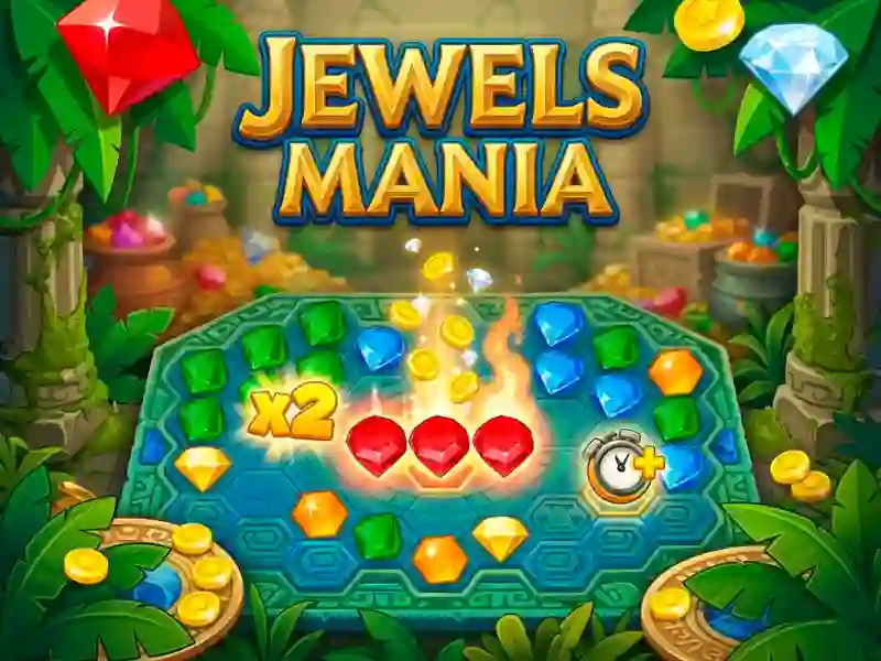 Lojë Jewels Mania në internet