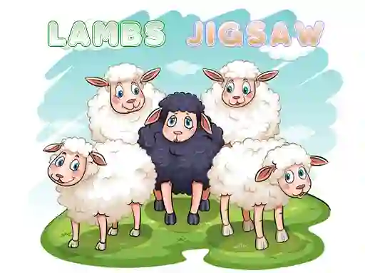 Lojë Lambs Jigsaw në internet