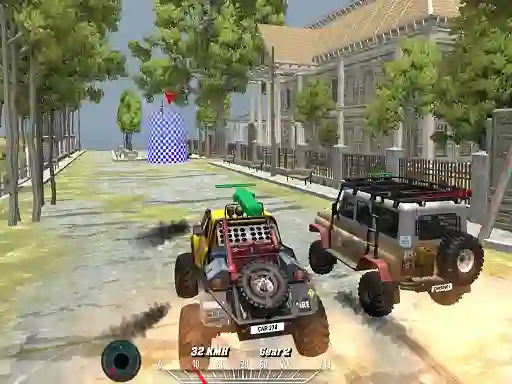Lojë Offroad Monster Truck Forest Championship në internet