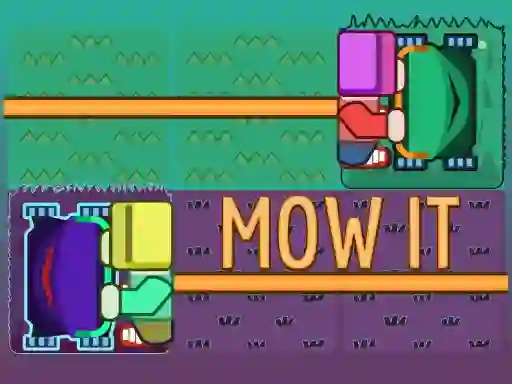 Lojë Mow It Lawn Puzzle në internet